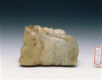 藏品(白玉虎形珮)的圖片