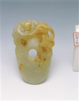 藏品(白玉雞心珮)的圖片