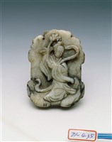 藏品(白玉麻姑獻壽牌)的圖片