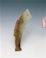 藏品(白玉魚形珮)的圖片