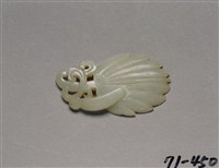 藏品(白玉扇形珮)的圖片