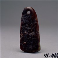 藏品(墨玉圭形珮)的圖片