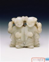 藏品(白玉和合二仙)的圖片