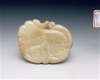 藏品(白玉辟邪珮)的圖片