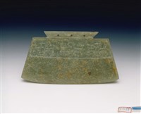 藏品(灰玉獸面珮)的圖片