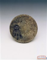 藏品(灰玉風景帶扣)的圖片