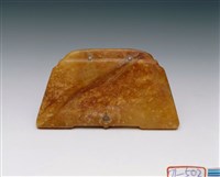 藏品(青玉斧形珮)的圖片