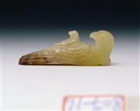 藏品(青玉子母鳩)的圖片