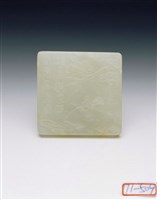 藏品(白玉方牌)的圖片