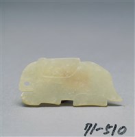 藏品(白玉兔形珮)的圖片