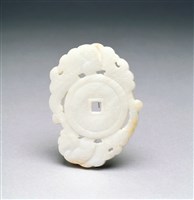 藏品(白玉璧形珮)的圖片