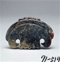 藏品(灰玉雙鷹珮)的圖片