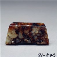 藏品(灰玉斧形珮)的圖片