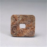 藏品(青玉方形系璧)的圖片