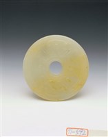 藏品(青玉雲紋系璧)的圖片