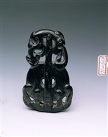 藏品(墨玉龍紋珮)的圖片