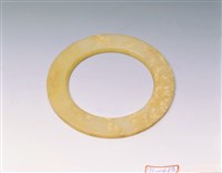 藏品(白玉素環)的圖片