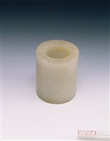 藏品(白玉管形器)的圖片