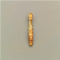 藏品(白玉雕龍帶鈎)的圖片