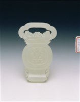 藏品(白玉雙喜花璲)的圖片