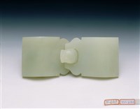 藏品(白玉雕龍帶扣)的圖片