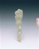 藏品(白玉獨角獸觿)的圖片