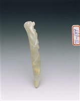 藏品(白玉螳螂形觿)的圖片