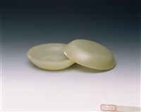 藏品(白玉印泥盒)的圖片