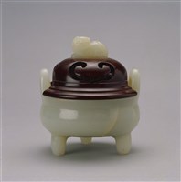 藏品(白玉香爐)的圖片