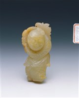 藏品(白玉人形珮)的圖片