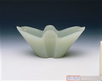 藏品(白玉香燭插)的圖片