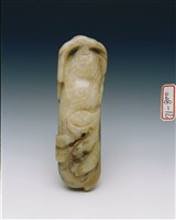 藏品(白玉荳莢珮)的圖片