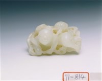 藏品(白玉蕉葉童子)的圖片