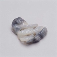 藏品(灰玉獾形珮)的圖片