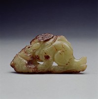 藏品(青玉獸形珮)的圖片