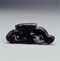 藏品(墨玉龍魚珮)的圖片