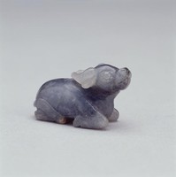 藏品(灰玉牛)的圖片