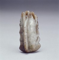 藏品(灰玉竹節珮)的圖片