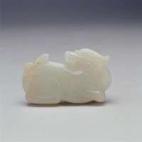 藏品(白玉辟邪)的圖片