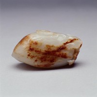 藏品(白玉壽桃)的圖片