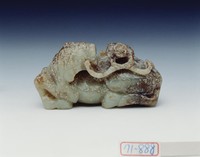 藏品(灰玉「馬上封侯」飾)的圖片