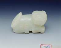 藏品(白玉獅)的圖片