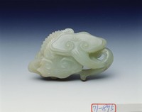 藏品(白玉靈芝)的圖片
