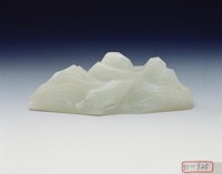 藏品(白玉筆山)的圖片