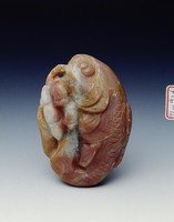 藏品(瑪瑙「年年有餘」)的圖片