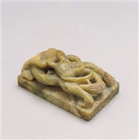 藏品(青玉蟠龍紐印)的圖片