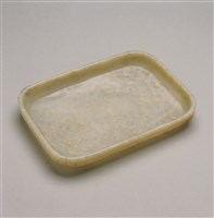藏品(白玉茶盤)的圖片