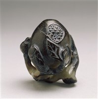 藏品(墨玉石榴)的圖片