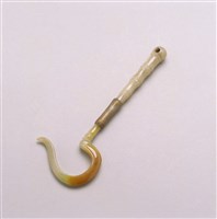 藏品(翠玉鳥籠掛鈎)的圖片