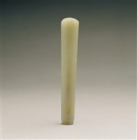 藏品(白玉扇柄)的圖片